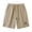 Khaki, variant on Mens Relaxed Fit Athletic Shorts with Pockets, Lightweight Quick Dry Gym Shorts, Dark Gray,Size L