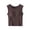 Coffee -AM13, variant on Nestiefly Tank Top for Women with Built in Bra Racerback Fitted Tanks Summer V Neck Casual Camisoles Basic Cami 2026 Red S