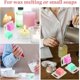 thumbnail image 2 of 100 Pack Wax ClamShell Container Mold Candle Mold for DIY Soap Making, 2 of 5