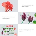 thumbnail image 3 of Kit d'Artisanat Succulent, Texture Fine Succulentes Simulées Mis en PVC Doux pour la Maison, 3 of 8