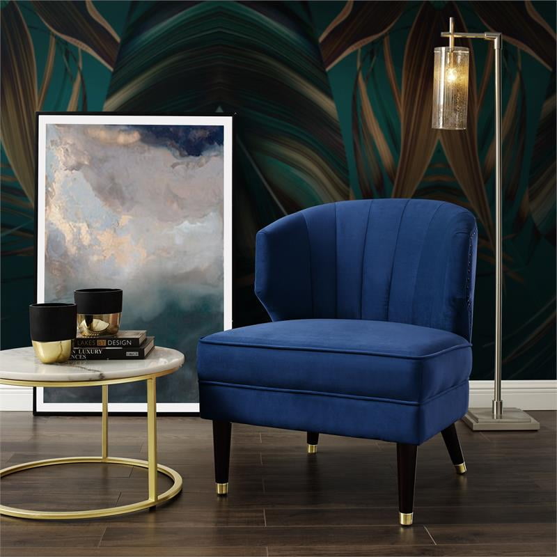 navy occasional chair