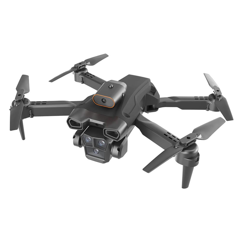 DLQT Optical Flow Positioning (Gray) H12 Drone Three-Sided Obstacle Avoidance Remote Control Aircraft Hd Aerial Photography Quadcopter Drone Toy