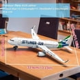 thumbnail image 6 of Airplane A320 Plane Building Toys Sets City Airplane Airliner Building Blocks Gifts for Adults (129pcs), 6 of 6