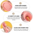 thumbnail image 2 of Creative Makeup Brush Cleaning Scrubber Bowl Silicone Foldable Brush Cleaner, 2 of 7