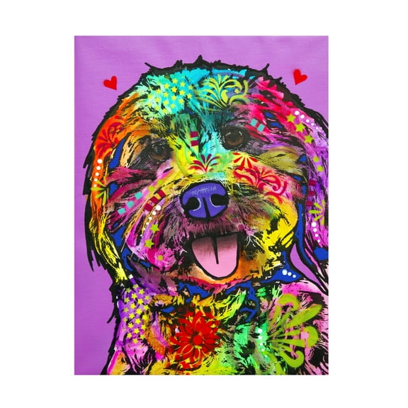 Canvas Wall Art - Dean Russo 'Static' Wall Art for Living Room, Bedroom, or Office Décor by Trademark Fine Art - 14 x 19 Inches