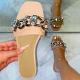 thumbnail image 1 of Verano nuevo estilo zapatillas de mujer sandalias planas europeas y americanas Wmkox8yii hj789, 1 of 2