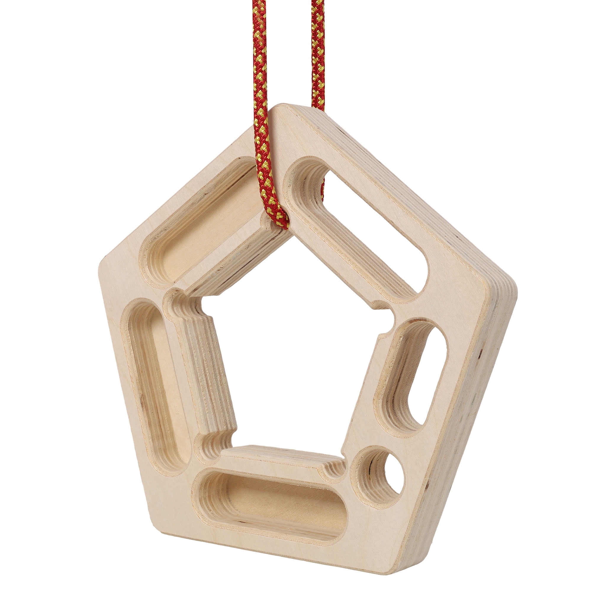 CQSXDA 2pack Wooden Climbing Hangboard For Strengthening Fingers And Grip Essential Rock Climbing Training Tool
