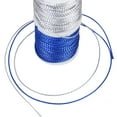 thumbnail image 4 of 10x10M Metálico Macrame Rebordear Joyas de Cuerda Cordón 0.5mm Dia., 4 of 5