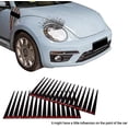 thumbnail image 3 of Faros de Coche JM con Pestañas Decorativas de Ojos Eléctricos Negros Paquete Universal 3D de 2, 3 of 5