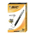 thumbnail image 5 of BIC Velocity Retractable Ballpoint Pens, Medium Point (1.0 mm), Black Ink, 36-Count Pack, 5 of 5