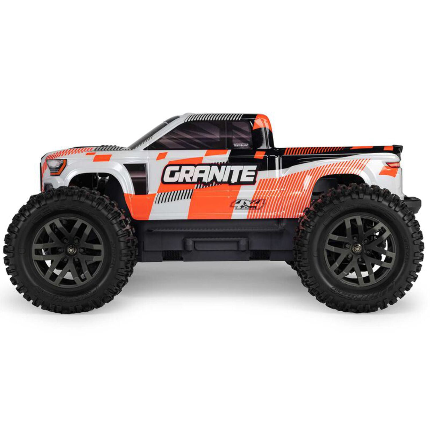 ARRMA 1/10 GRANITE 4X4 RTR Brushed Monster Truck Orange ARA4202V4T3