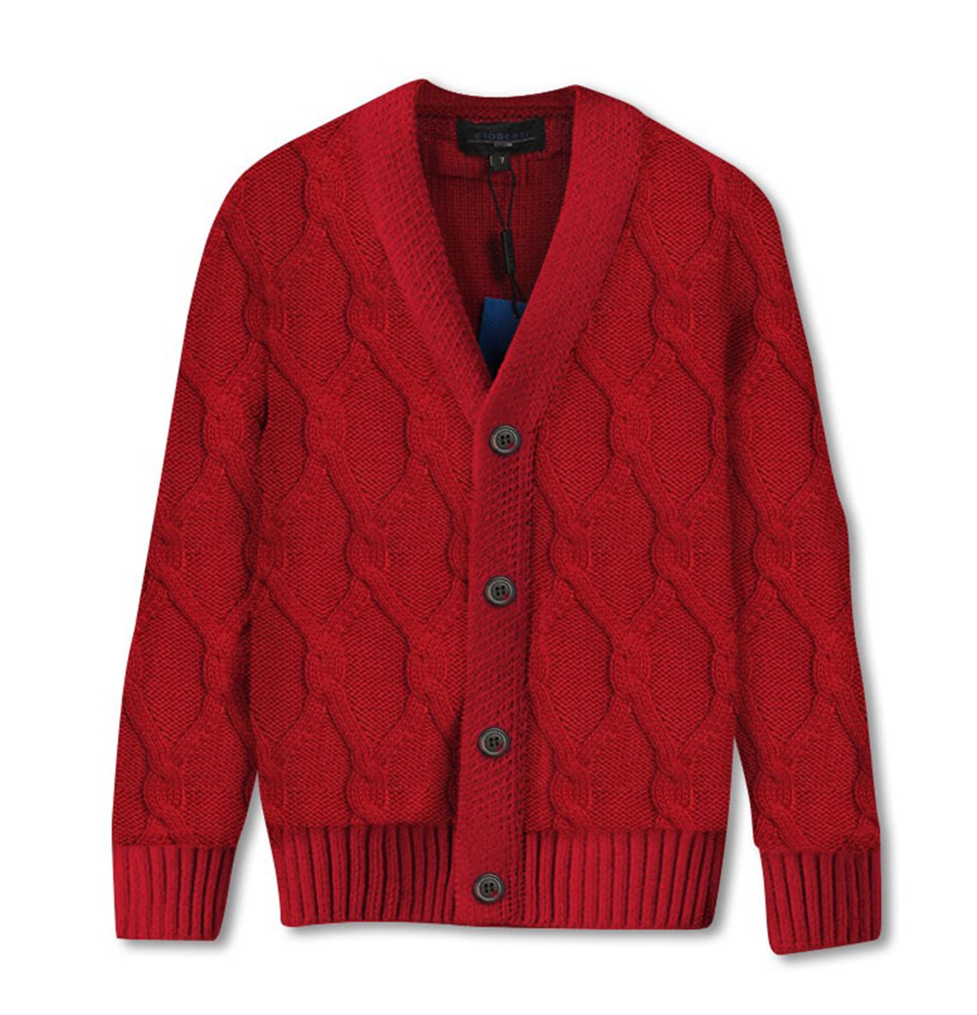 JGJSTAR Toddler Boys V-Neck Knit Cardigan Sweater Cotton Casual School Uniforms 3-7 Years 