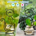 thumbnail image 4 of Maceta de vidrio de escritorio Joyathome Metal Cat Plant, 4 of 7