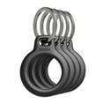 thumbnail image 1 of Belkin Secure Keychain Holder with Key Ring for AirTag 4-Pack – Black, 1 of 5