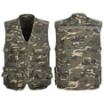 thumbnail image 2 of IROINNID Men's V-Neck Sleeveless Camoflage Leisure Outdoor Vest Jacket Lightweight Vest With Pockets, 2 of 9