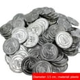 thumbnail image 4 of Juego de monedas de oro pirata de plástico, gemas de moneda de nombre, suministros de fiesta para niños, decoración de Halloween, juguetes para niños, 50 piezas, 88, 4 of 4