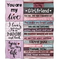 thumbnail image 2 of to My Husband Blanket Romantic I Love You Blessing Sweet Gifts for Birthday Anniversary Valentines Christmas Thanksgiving Fathers Day Soft Comfort Lightweight Plush Throw Blankets 50"x60", 2 of 5