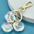 thumbnail image 1 of Keychain Pendant Acrylic Bag Handbag Backpack Hanging Keyring Decoration Acrylic Metal Keychain Fashion Stylish Key Chain Craft Girl Decorative Fruit, 1 of 1