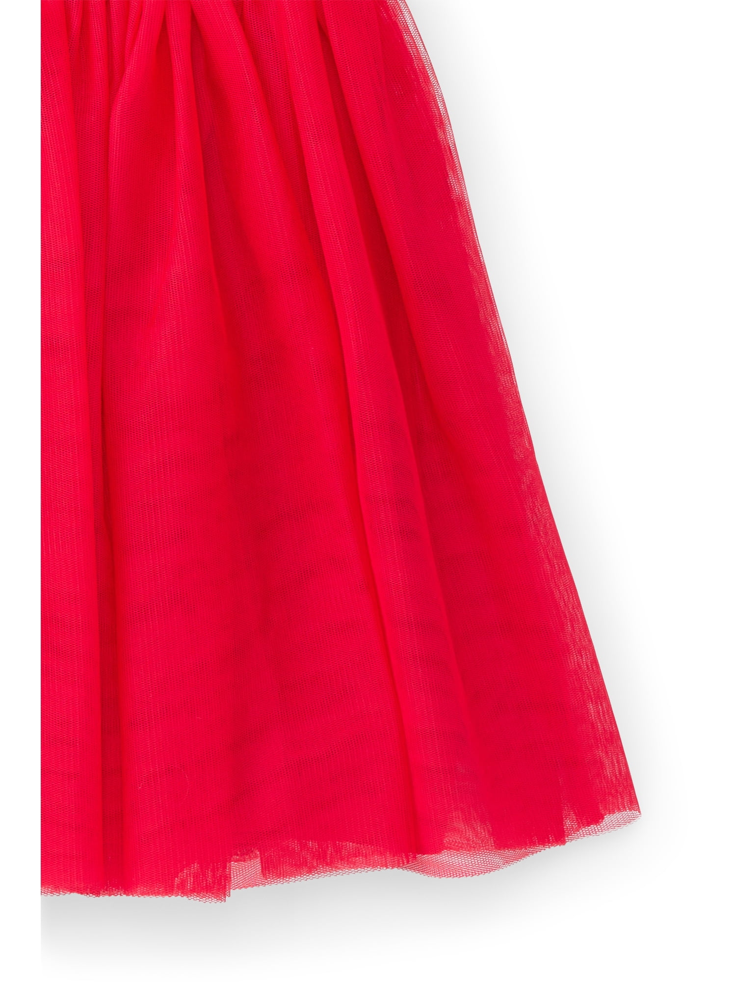 Wonder Nation Toddler Girls' Velour Tutu Dress with Long Sleeves, Sizes 12M- 5T