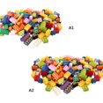 thumbnail image 4 of Children Building Blocks Colorful Bulk Bricks Brick Base Plates Compatible with Duplo Blocks Educational Toys for Children, 4 of 9