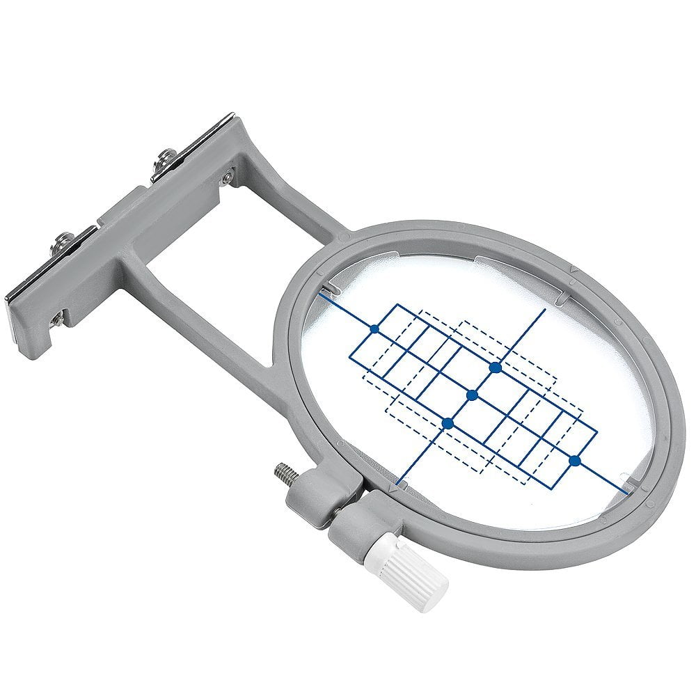 3-Hoop Embroidery Package w/ Embroidery Thread and Scissors for Brother 4" x 4" Embroidery Machines