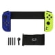 thumbnail image 1 of Wireless Game Controller Multifunctional 6 Axes Body Sensor Turbo Function Bluetooth Gamepad for Switch Joycon Blue Yellow, 1 of 1