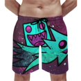 thumbnail image 5 of Geometry Dash Mens Board Shorts Quick Dry Swim Trunk Lightweight Soft Swimsuit Bathing Suit for Boys XL, 5 of 8