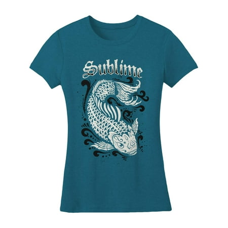 Sublime Koi - Sublime Jr Koi Teal T Junior Top Teal