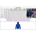 thumbnail image 3 of Men's Down Jackets Fall Winter Warm Zip Up Puffer Jacket Solid Color Padded Down Jacket Casual Thicken Relaxed Fit Mens Jackets Blue L, 3 of 8