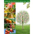 thumbnail image 4 of Large Fruit Trees Netting Zipper - 4Pcs 5X5 FT with Drawstring Bird-Proof,Durable Mesh Covers for Blueberry,Apple,Pear,Peach,Orange Trees&Tomato Plants Bug Insect Protection Cover (4, 5x5 ft), 4 of 8