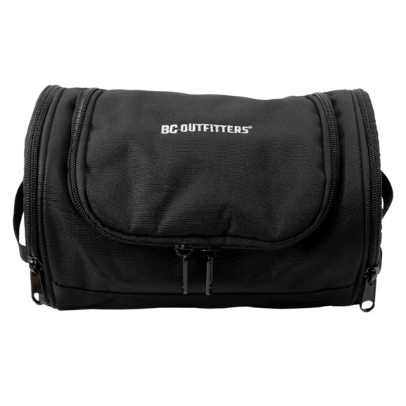 Toiletry Bag for Travel Hanging Organizer for Men or Women - Black