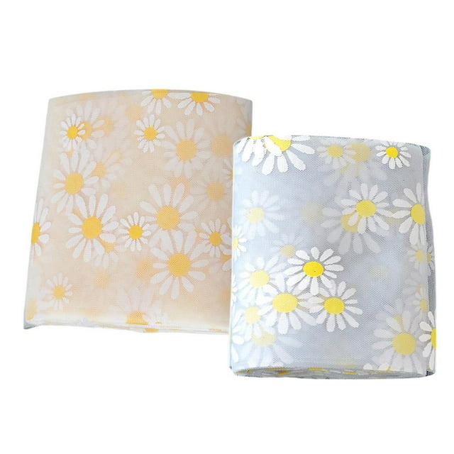 2 uds tul red flor Hugo material gris