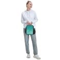 thumbnail image 6 of Lafuoo Teal Turquoise1 Pattern Thermal Insulated One Shoulder Handheld Lunch Bag, Adjustable Shoulder Strap Leak-proof Lunch Box Unisex-One Size, 6 of 8