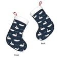 thumbnail image 3 of Rateoe Cartoon Swan Print Christmas Stockings,18 Inch Large Christmas Stockings Decoration Ornaments for Holiday Home Fireplace Indoors, 3 of 7