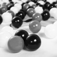 thumbnail image 3 of Bolas Del Océano Bola de colores de 200 Uds., 3 colores, 5,5 cm, juguetes de bolas de plástico No tóxicos para deportes al aire libre, 3 of 8