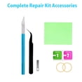 thumbnail image 6 of OEM Rear Back Glass Replacement for iPhone 13 Mini 5.4 inches (Black) with Reparing Toolkit, 6 of 7