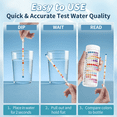 thumbnail image 6 of EASYTEST 20 in 1 Drinking Water Test Kit - Well Water Testing Kit - Water Test Strip for House Water for pH, Hardness, Chlorine, Lead, Iron, Bacteria & More, 6 of 7