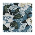 thumbnail image 4 of HAOXIT  Square Tablecloth, Waterproof Spring Table Cloth Square Table, Wrinkle Free Washable Floral Tablecloth Heavy Duty for Indoor and Outdoor Table Decor, Blue 36*36, 4 of 8