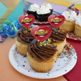 thumbnail image 4 of The Big Bang Theory Sheldon Bazinga Heart Love Cupcake Picks Toppers Decoration Set of 6, 4 of 7