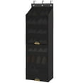thumbnail image 5 of Large Deep Pocket Over the Door Shoe Organizer, Black, 5 of 10