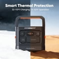 thumbnail image 4 of Jackery 1500 Ultra Power Station , 1536Wh LiFePO4, 1800W AC, Stay Powered During Snowstorms & Emergencies, 4 of 9