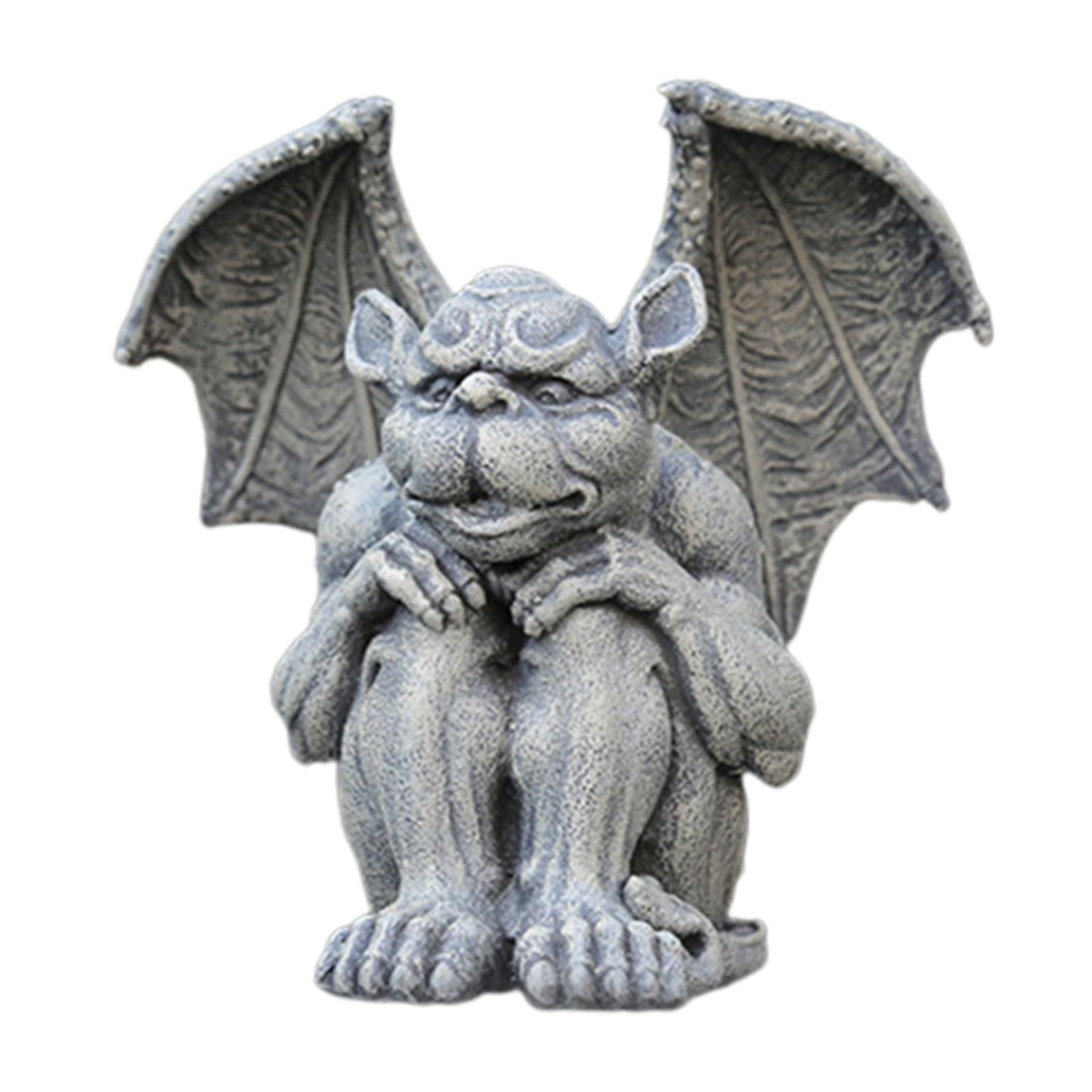 1 Piece Gargoyle Statue Garden Sculpture Lawn Statue Decorative Statue