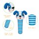 thumbnail image 4 of Sonajeros suaves para bebés Kangkanggg, juguetes de desarrollo para bebés, lindos animales de peluche con sonido para bebés de 3, 6, 9 y 12 meses, y accesorios para cámara para hombres, bolsa Go Pro,, 4 of 4
