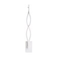 thumbnail image 1 of Billuyoard Lámpara LED montada en la pared de la escalera del pasillo del dormitorio del hogar de la luz de la pared del diseño de la onda Iluminación y accesorios Weiße Schale weißes Licht Billuyoard HA6408-04B, 1 of 6