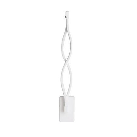 

Thinsont LED Wall Light Aluminum Alloy Design Wall Light Home Bedroom Hallway White shell white light