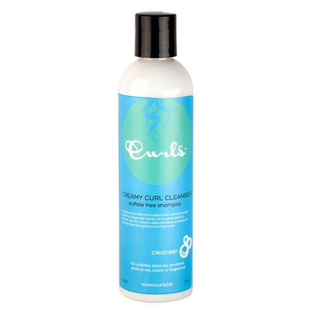 Curls Creamy Curl Cleanser Sulfate Free Shampoo - Size : 8 oz