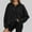 Black, variant on jjayotai Womens Sweatshirt, Hooded V Neck Button Hoodies Lightweight Tunic Pullover Tops 2024 Fall Winter Trendy Outfits
