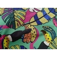 thumbnail image 5 of oneOone Cotton Poplin Pink Fabric Leaves Sewing Material Print Fabric By The Yard 42 Inch Wide, 5 of 6
