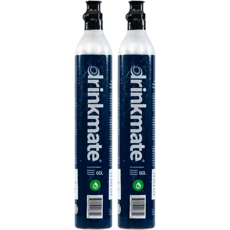 Sodastream 60L Co2 Exchange Carbonator, Set of 2, Plus $15 Walmart Gift  Card with Exchange