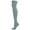 Light blue, variant on Fgnfyis Long Solid Fashion Knitting Knee High Stockings for Women Adult Warm Cable Pattern Winter Socks Knit Light blue